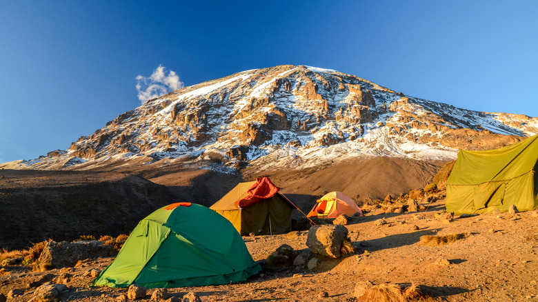 Camp at Kilimanjaro