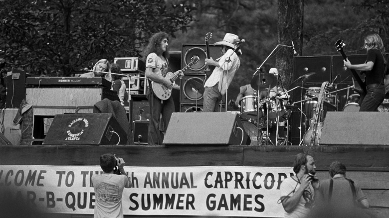 Allman Brothers performing Capricorn event