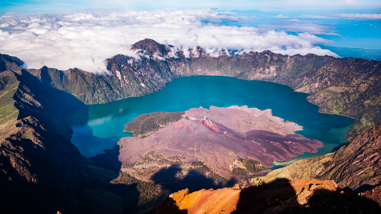 Mount Rinjani in Indonesia