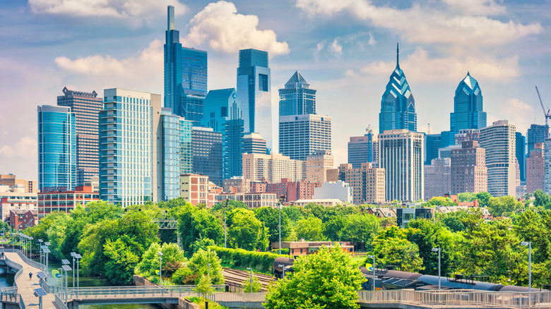 cityscape of Philadelphia