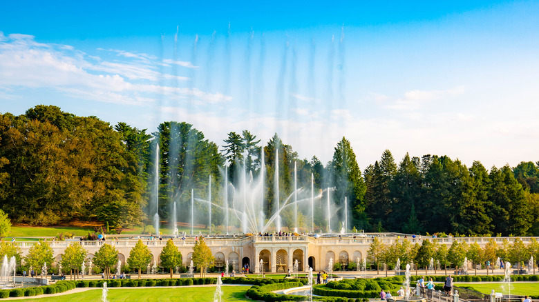 Fountains at the Longwood Gardens