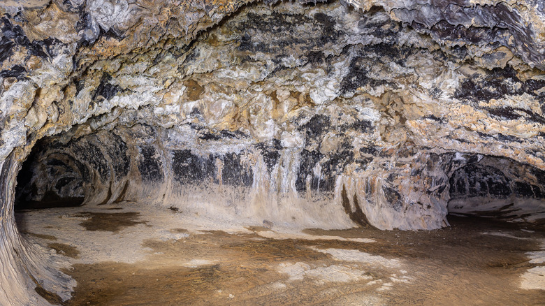 A cave at Lava Beds National Monument