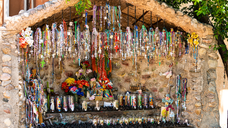 shrine at a church