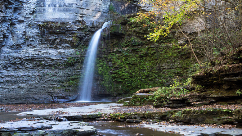 Taughannock Falls in Finger Lakes