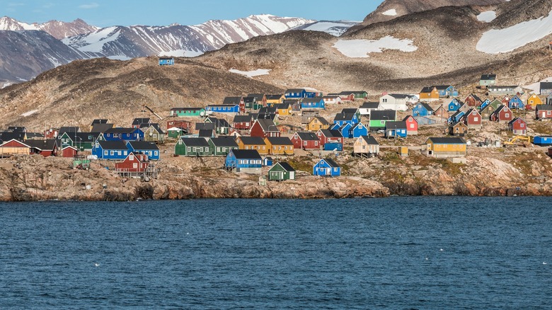 Colorful settlement of Ittoqqortoormiit