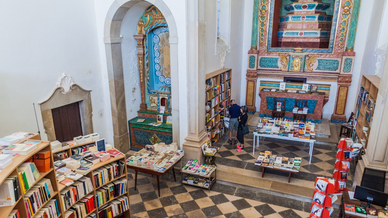 Church bookstore in Obidos