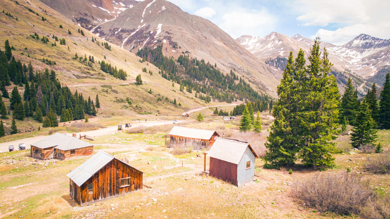 View of Animas Forks in Colorado