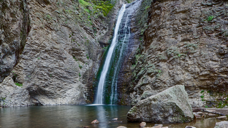 Jump Creek Falls and its swimming hole