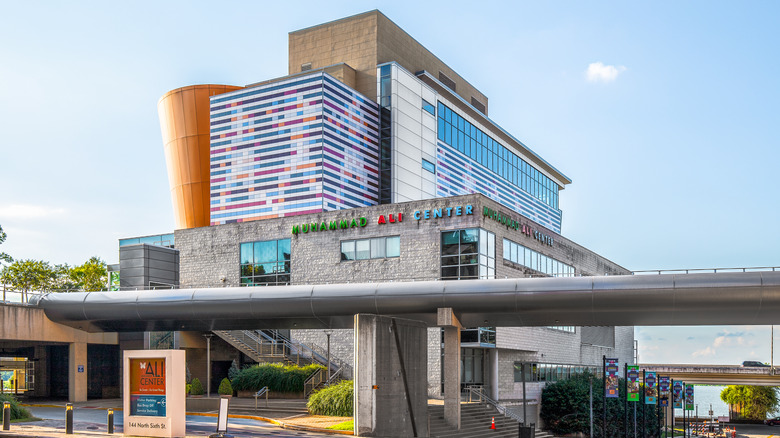 exterior of Muhammad Ali Center building