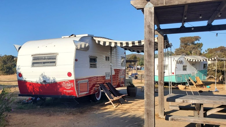 vintage trailers campground