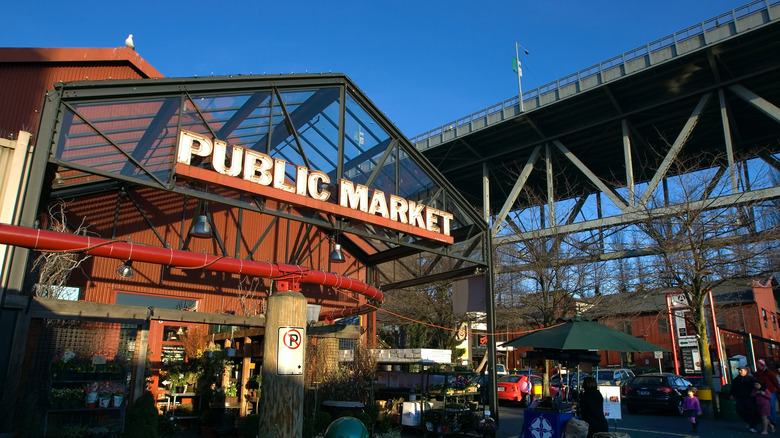 red barn on granville island