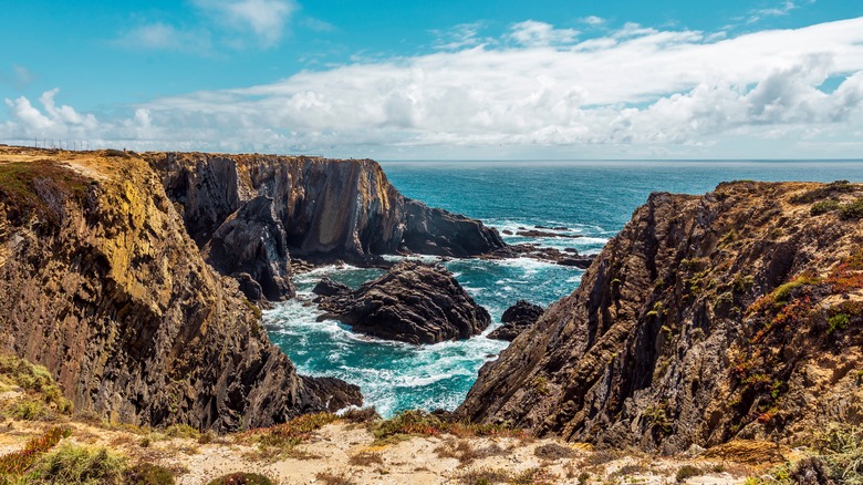 rugged coast in Portugal