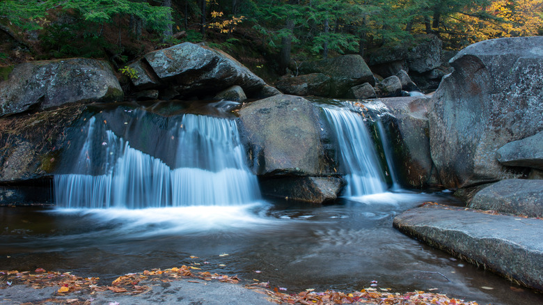 Mother Walker Falls in autumn