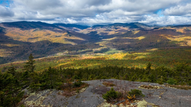 Wooded mountains of Grafton Notch