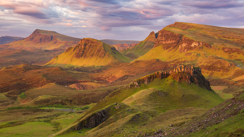 The Quiraing Circuit on the Isle of Skye, Scotland