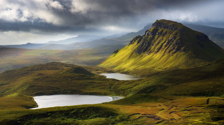 The Quiraing Circuit on the Isle of Skye, Scotland