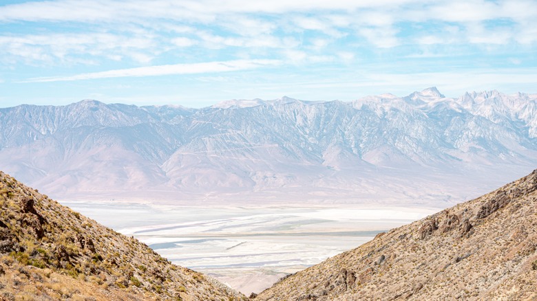 view of mountians from Cerro Gordo