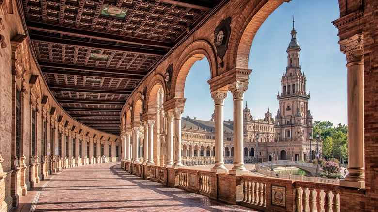 Plaza de España sightseeing Seville