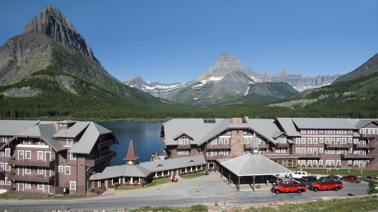 Many Glacier Hotel in Glacier National Park