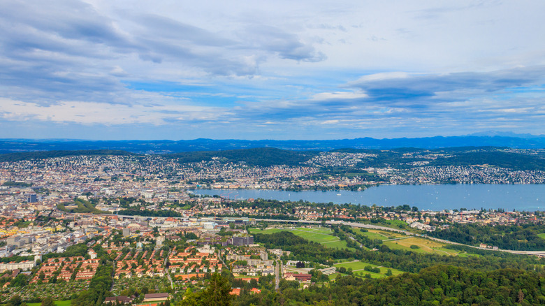 Panoramic views of Zurich
