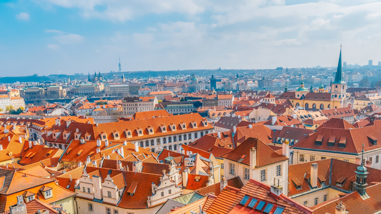 Prague neighborhood architecture