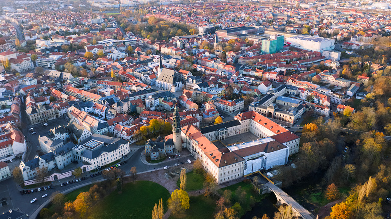 The city of Weimar, Germany