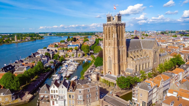 Dordrecht aerial view