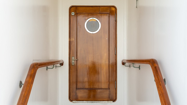 Door on a cruise ship