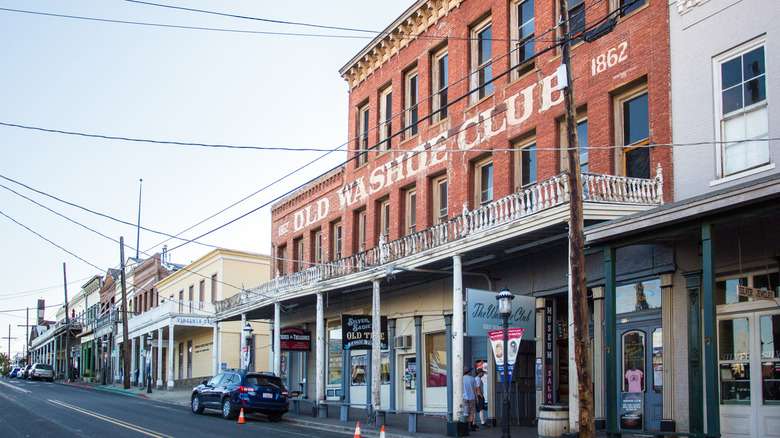 The haunted Old Washoe Club in Virginia City