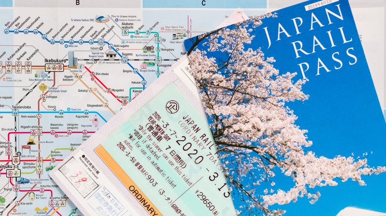 Japan Rail Pass in English