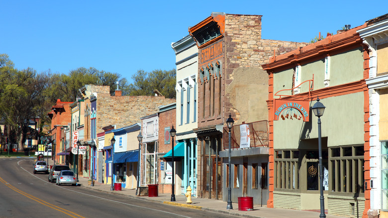 colourful buildings on main street