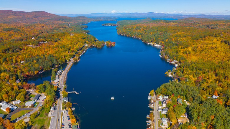 Alton Bay in New Hampshire