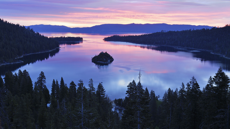 Sunset on Lake Tahoe