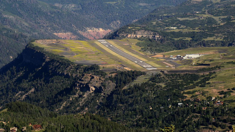 Runway at Telluride Airport