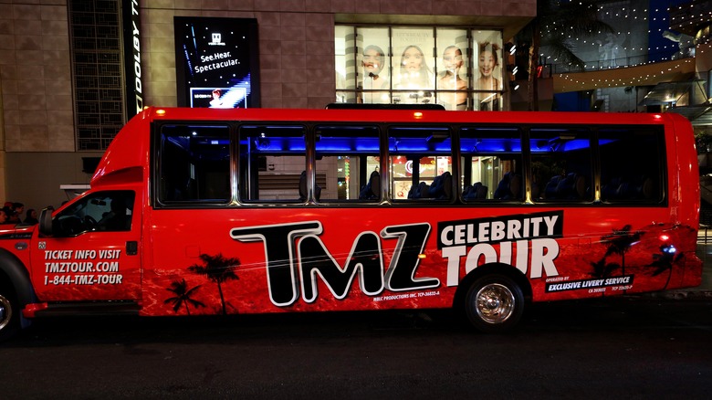 TMZ Celebrity Tour Bus
