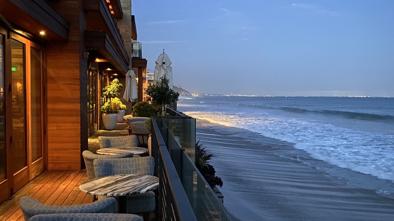 Little Beach House Malibu porch