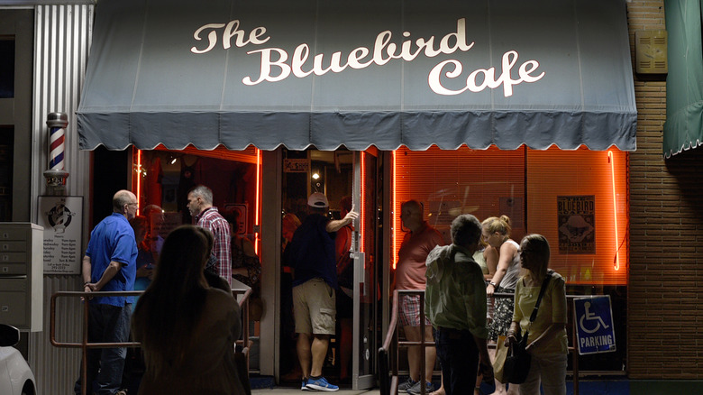 Bluebird Cafe entrance 