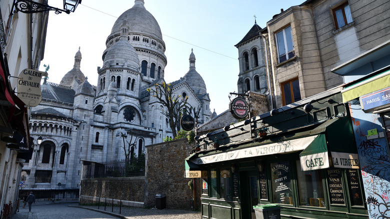 Montmartre neighborhood in Paris