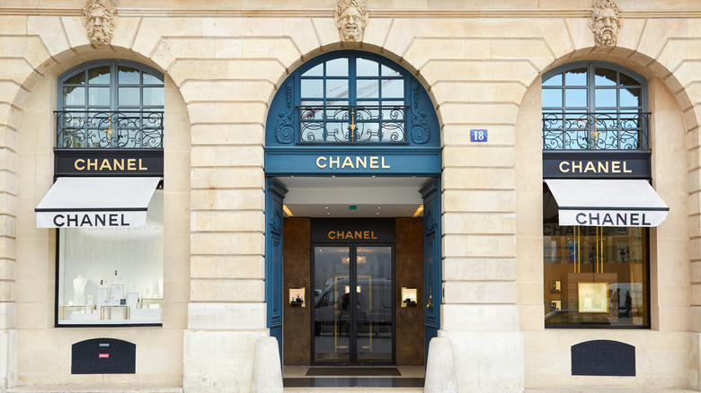 Chanel Paris storefront