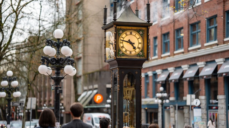 Steam clock in Gastown, Vancouver