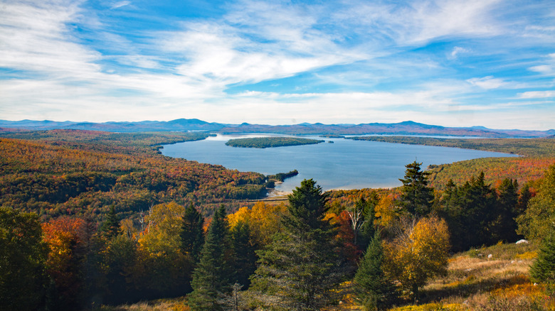 Rangeley Lake in Maine