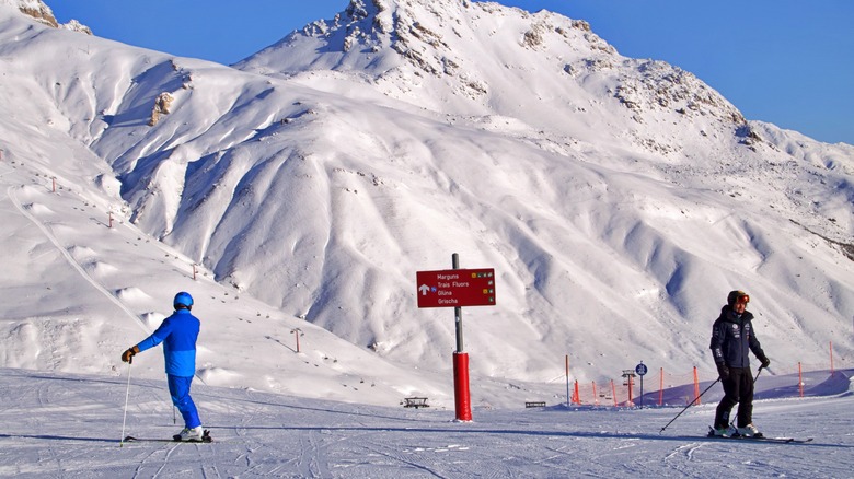 st moritz ski slopes