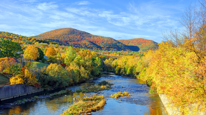 The Berkshires in fall