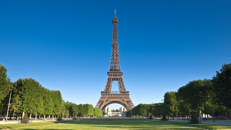 View of the Eiffel Tower