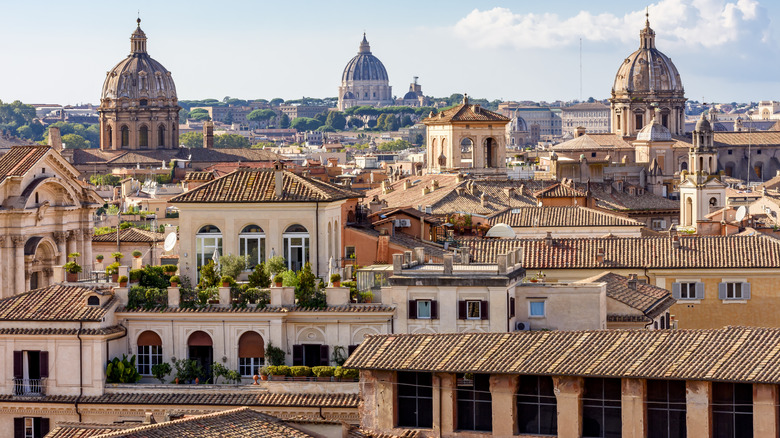 Cityscape of Rome 