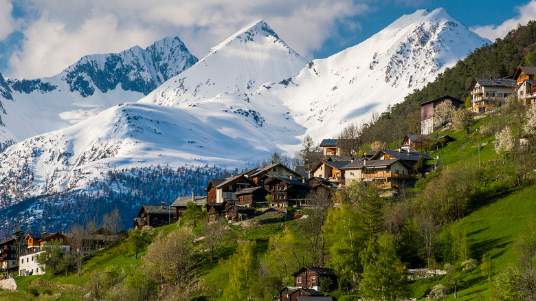 Springtime in Saas-Fee