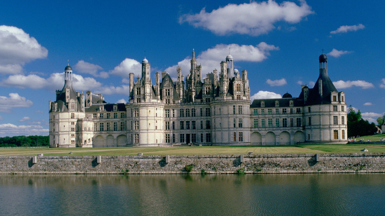 Exterior of Chambord palace