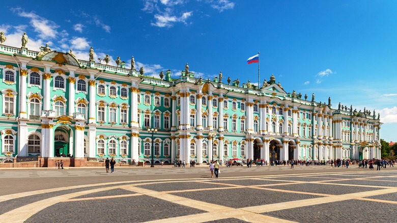 Winter Palace in Russia