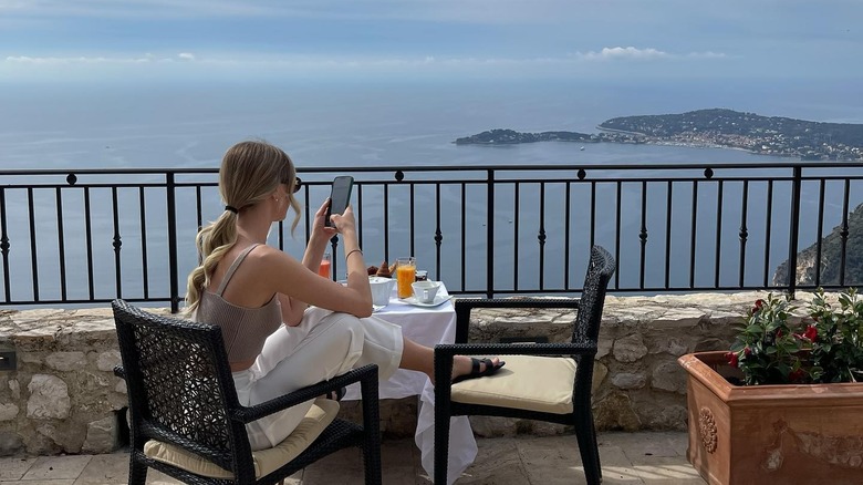 Château Eza terrace, French Riviera