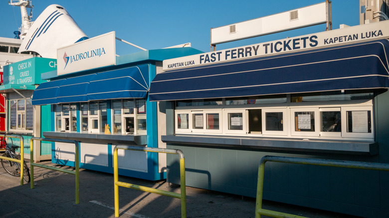 Ferry ticket offices in Croatia
